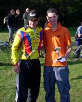 Tom with his trophy