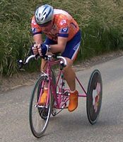 Wayne Baker in action at the Trike World Championships 2007