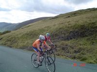 Bryan Healy on the Bwlch y Groes, WWC 2007